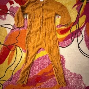 Zara Kids contrasting textured jumpsuit